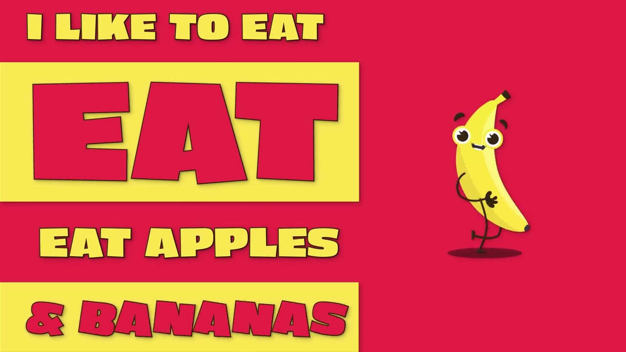 Apples and bananas for Golden Carrot (Animated music videos)